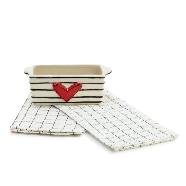 Mini Loaf Pan With Towel