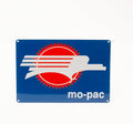 Missouri Pacific Railroad Screaming Eagle Metal Sign