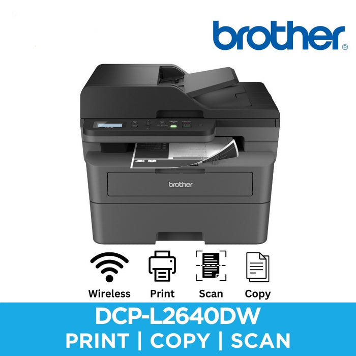 Monochrome Laser Multifunction -DCP-L2640DW