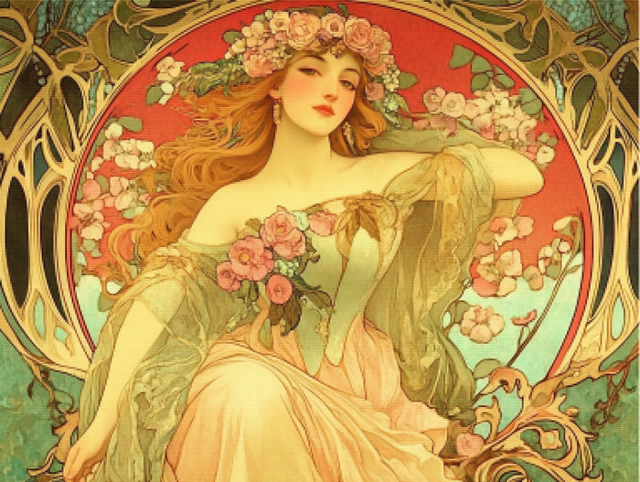 Mucha Spring Maiden