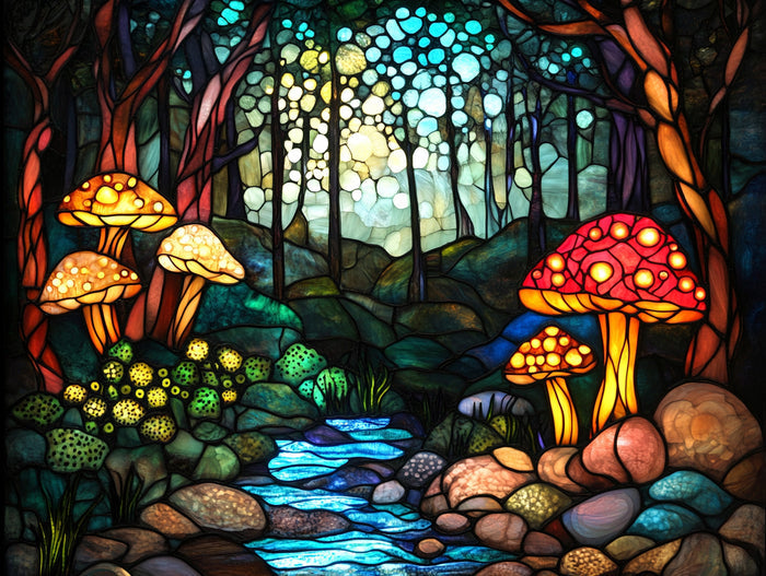 Mystic Forest Mushrooms