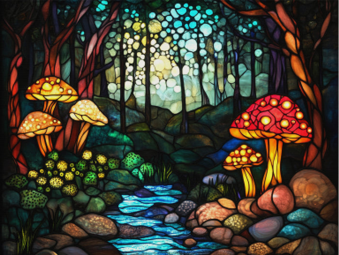 Mystic Forest Mushrooms