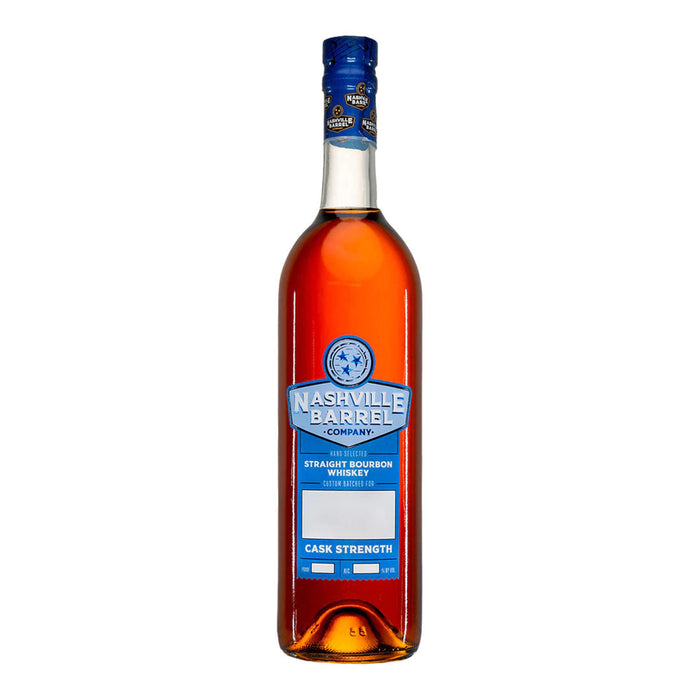 Nashville Barrel Co. Bourbon CA Edition Cask Strength Straight Bourbon Whiskey Nashville Barrel Company