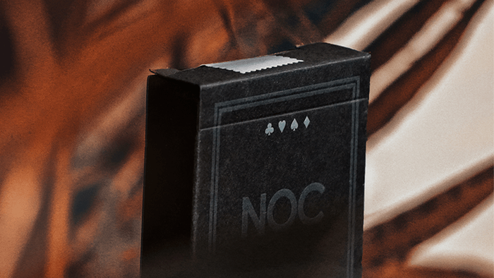 PlayingCardDecks.com-NOC Pro Jet Black Marked Playing Cards USPCC