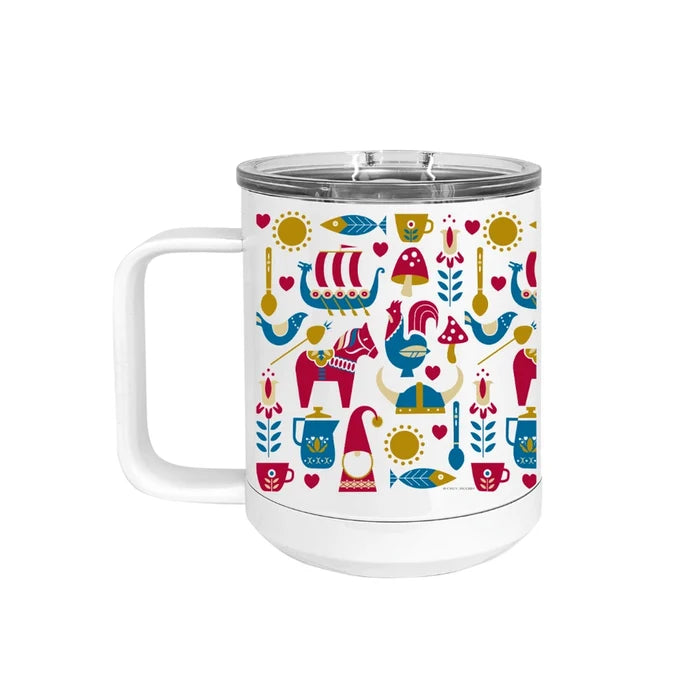 Nordic Love Insulated Camp Mug Cindy Lindgren