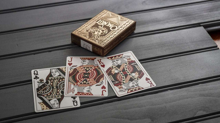 PlayingCardDecks.com-Oaknut Playing Cards Luxury 2 Deck Set