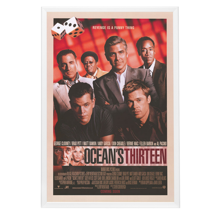 "Ocean's Thirteen" (2007) Framed Movie Poster