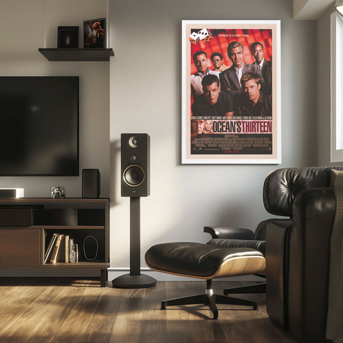 "Ocean's Thirteen" (2007) Framed Movie Poster