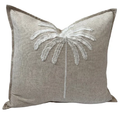Palma Cushion 50cm Natural + poly insert