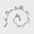 Plex White Ceramic Wave