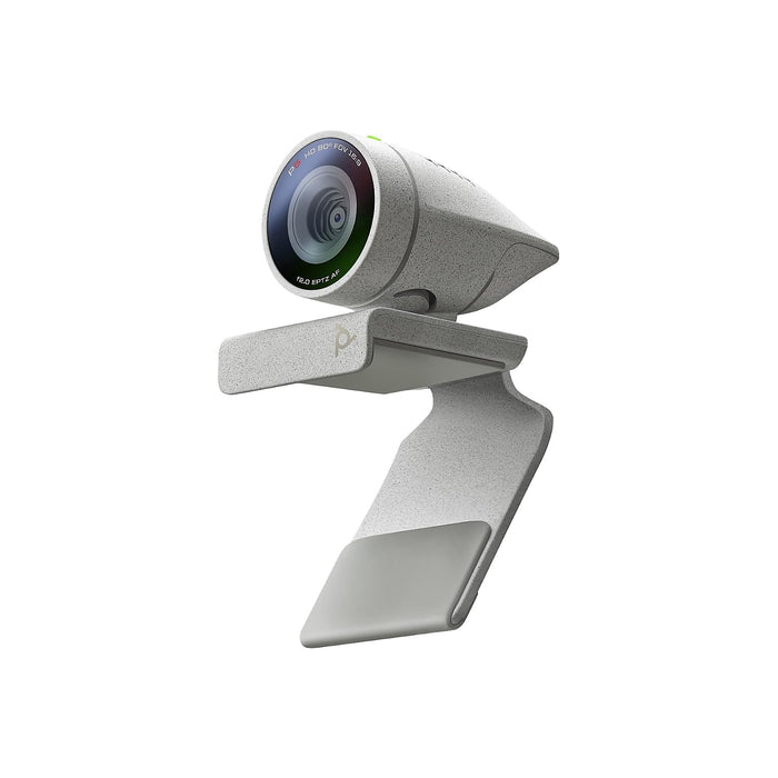 POLY Studio P5 Professional 1080p FHD Wireless Bluetooth 4x Digital Zoom Webcam with Mic - Gray