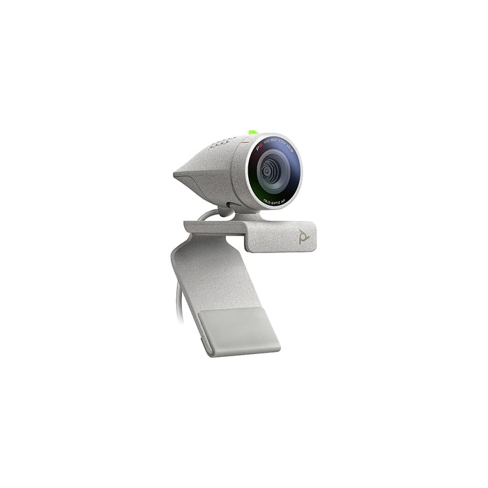 POLY Studio P5 Professional 1080p FHD Wireless Bluetooth 4x Digital Zoom Webcam with Mic - Gray