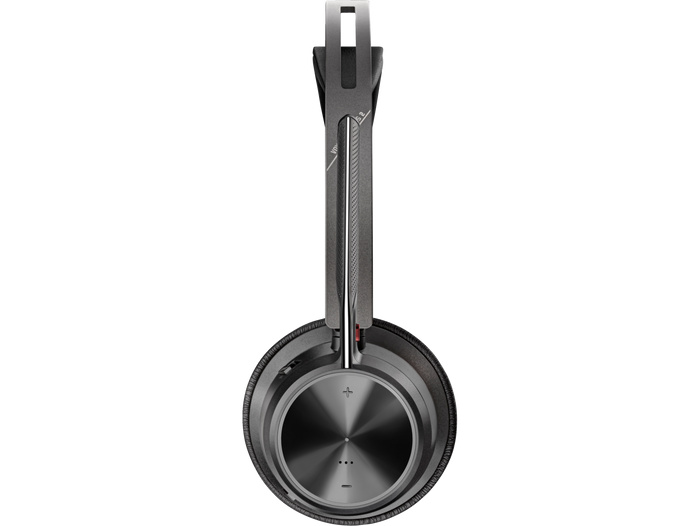Poly Voyager Focus 2 UC Stereo Hybrid ANC Bluetooth Wireless Headset with Charging Stand