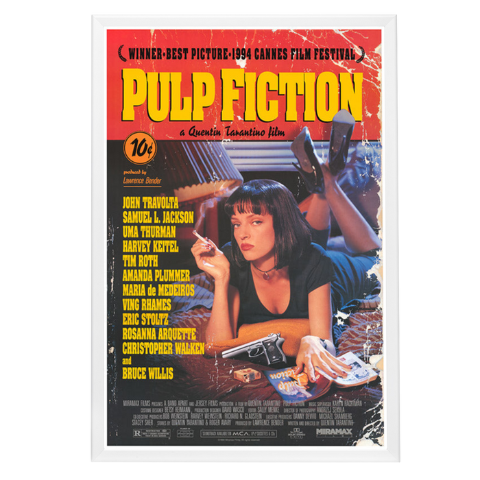 "Pulp Fiction" (1994) Framed Movie Poster