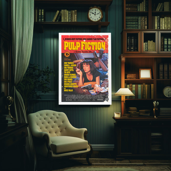 "Pulp Fiction" (1994) Framed Movie Poster