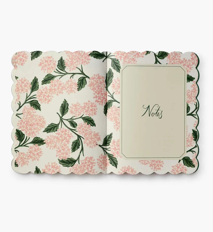 RIFLE PAPER CO. | 2027 Pink Hydrangea 12-Month Academic Appointment Notebook