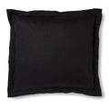 Riley Linen Cushion Black 55cm