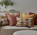 Riley Linen Cushion Mustard 55cm