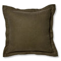 Riley Olive Linen Cushion 55cm