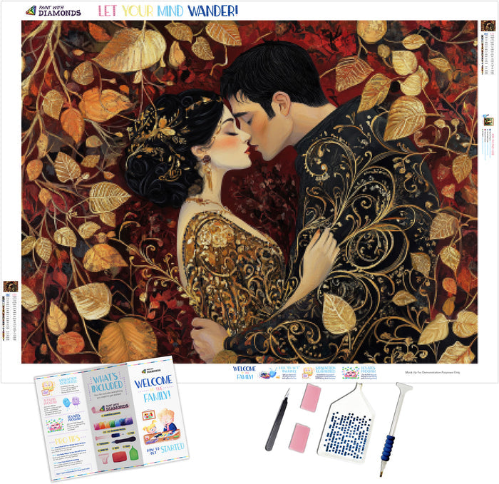 Romantic Autumn Embrace