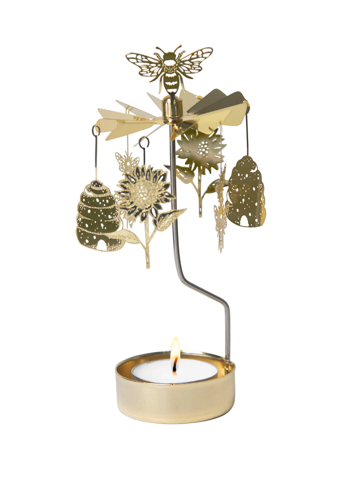 Rotary Candle Be Mine Gold