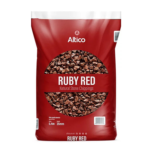Ruby Red Chippings - Buy 2 bags