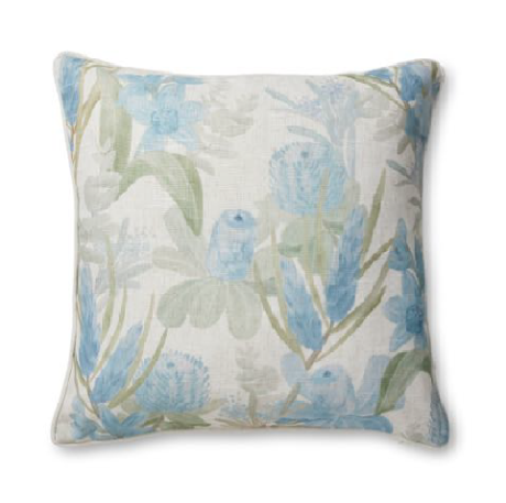Sanders Blue Cushion 50cm