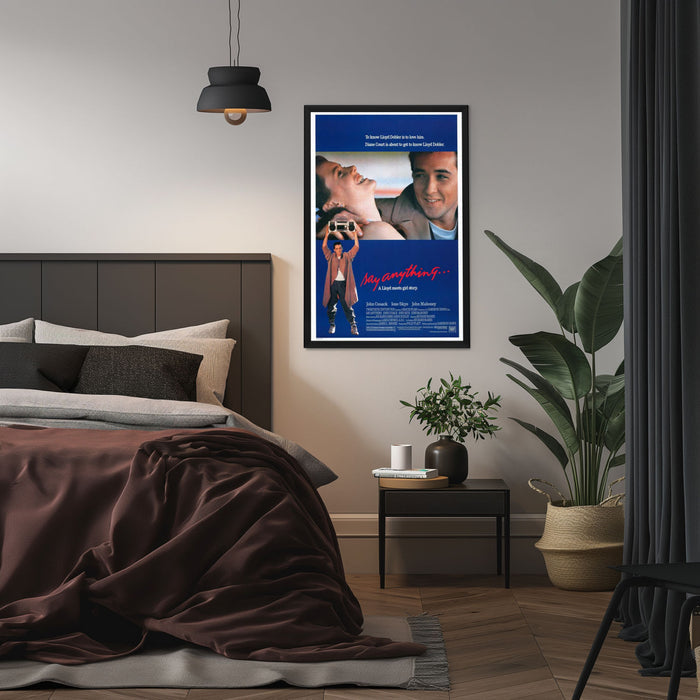 "Say Anything" (1989) Framed Movie Poster