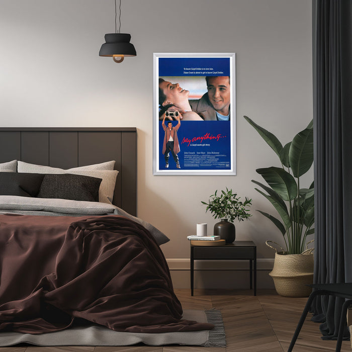 "Say Anything" (1989) Framed Movie Poster