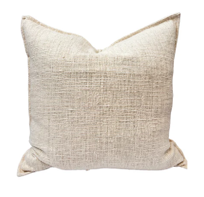 Serenity Cushion Ivory 60cm  + Poly Insert