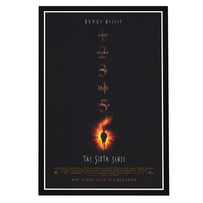 "Sixth Sense" (1999) Framed Movie Poster