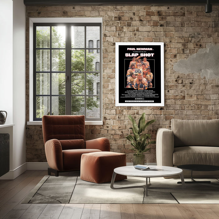 "Slap Shot" (1977) Framed Movie Poster
