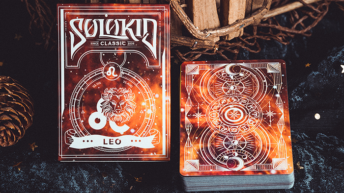 PlayingCardDecks.com-Solokid Constellation Series v2 Leo Playing Cards MPC
