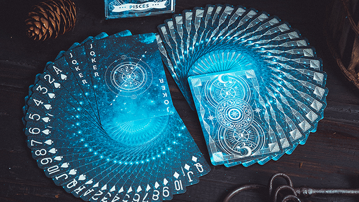 PlayingCardDecks.com-Solokid Constellation Series v2 Pisces Playing Cards MPC