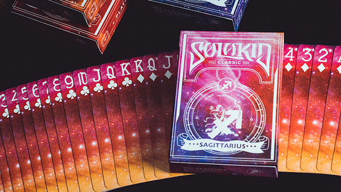 PlayingCardDecks.com-Solokid Constellation Series v2 Sagittarius Playing Cards MPC