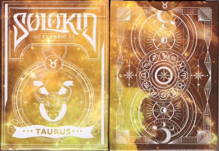PlayingCardDecks.com-Solokid Constellation Series v2 Taurus Playing Cards MPC
