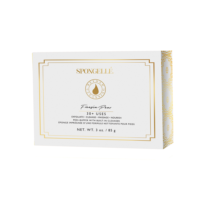 SPONGELLE | Freesia Pear Pedi Buffer