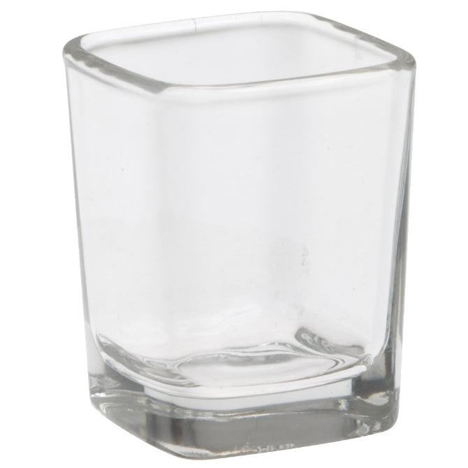 Square Mini Glass 2.25 oz 72 pack