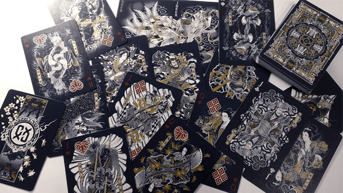 PlayingCardDecks.com-Sumi Kitsune Myth Maker Playing Cards USPCC