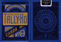 PlayingCardDecks.com-Tally-Ho MetalLuxe Blue Playing Cards