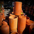 12" x 18" Terra Cotta Cylinder, Tall