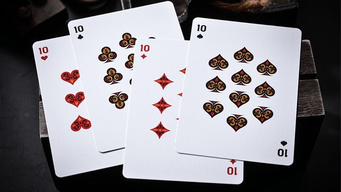 PlayingCardDecks.com-The Secret Scarlet Playing Cards TWPCC