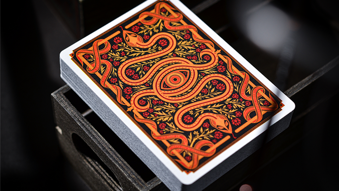 PlayingCardDecks.com-The Secret Scarlet Playing Cards TWPCC