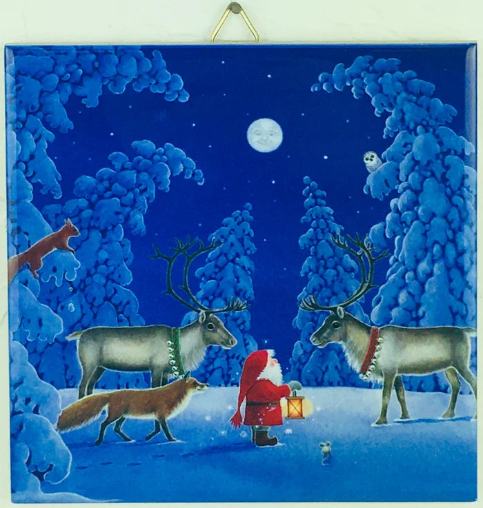 Tile Eva Tomte & Reindeer