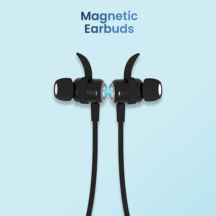 Toreto Alpha Pro  Wireless Bluetooth Neckband Headset with upto 90Hrs Playtime