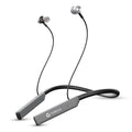 Toreto TOR-300 Beta Lite Wireless Bluetooth 5.0 Neckband Headset with ENC Noise Cancelling Mic Upto 20Hrs Playtime - Grey