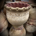 12 Wavy Rim Tunisian Jar