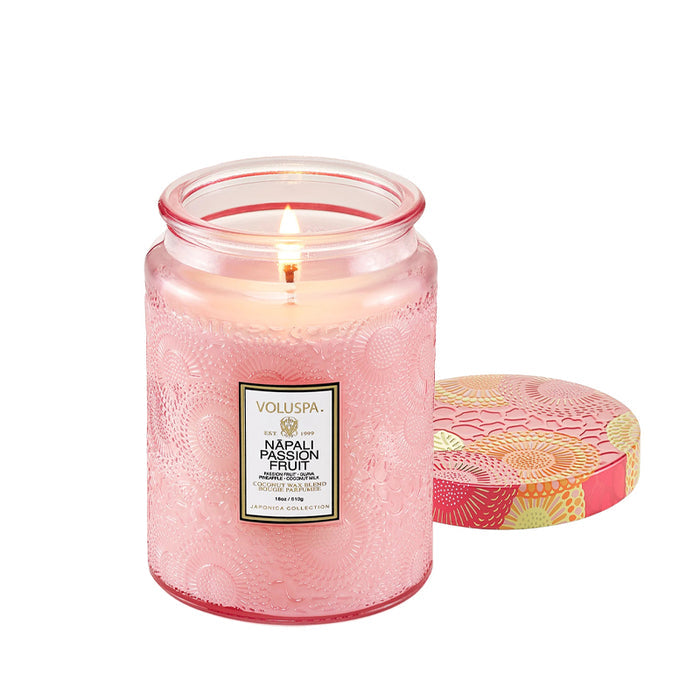 VOLUSPA | Nāpali Passion Fruit Large Jar Candle