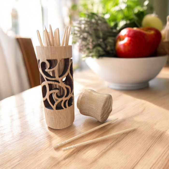 Walnut Toothpick Holder