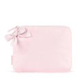 Waterproof Zip Pouch- Ballet Pink Bow